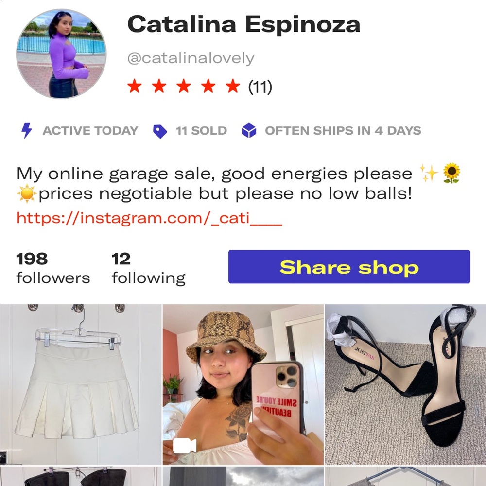 check out my depop!
